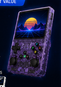 R36S purple handheld