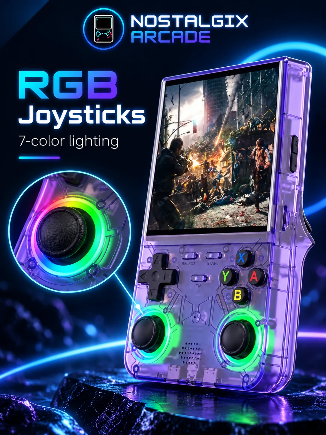 R36 Ultra RGB joystick feature image